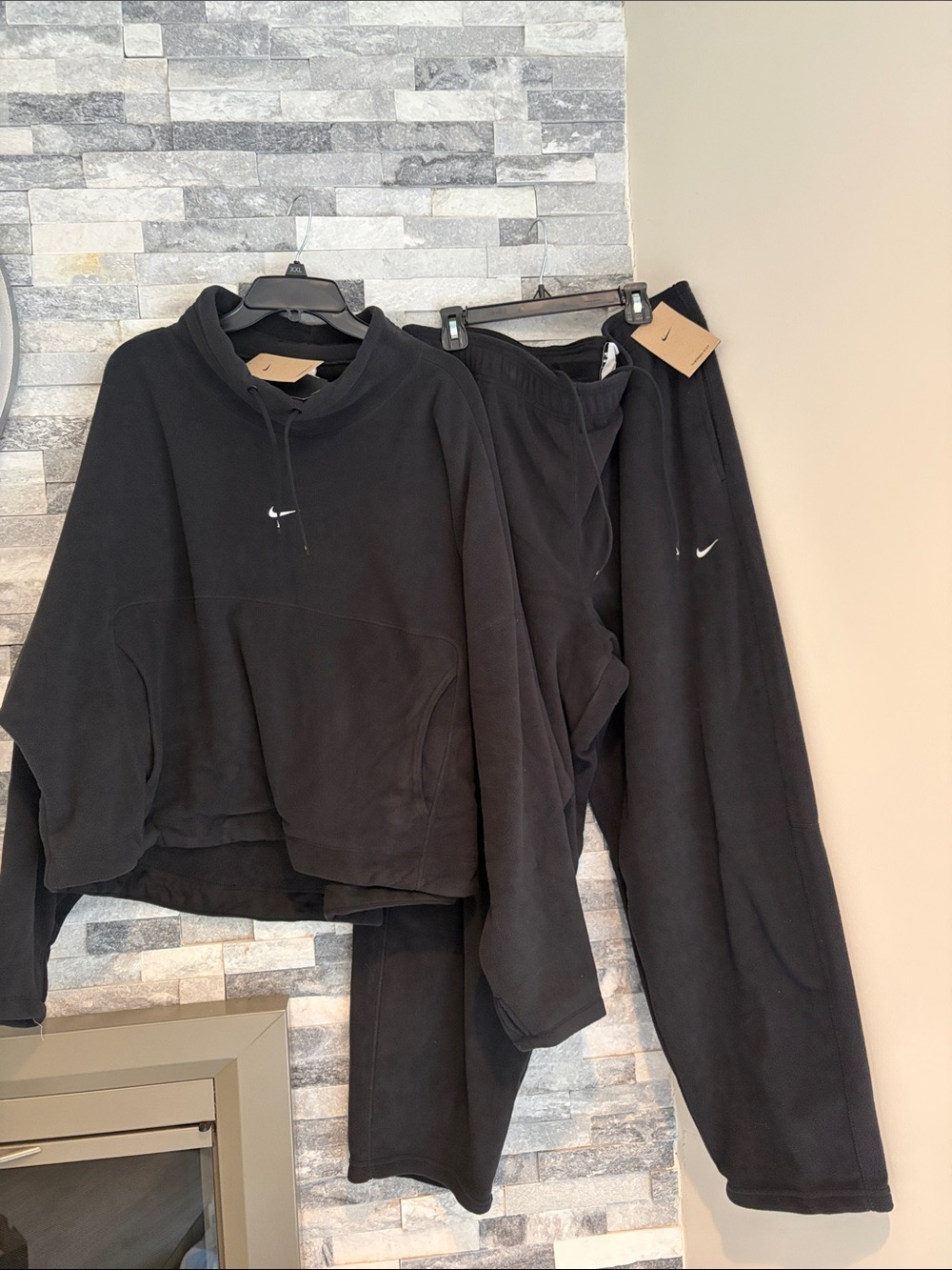 Nike Women's fleece matching set brand with tags size xxlarge